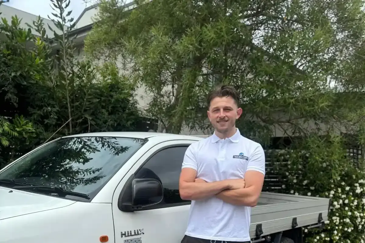 Professional plumber at work - Two Brothers Emergency Plumbing